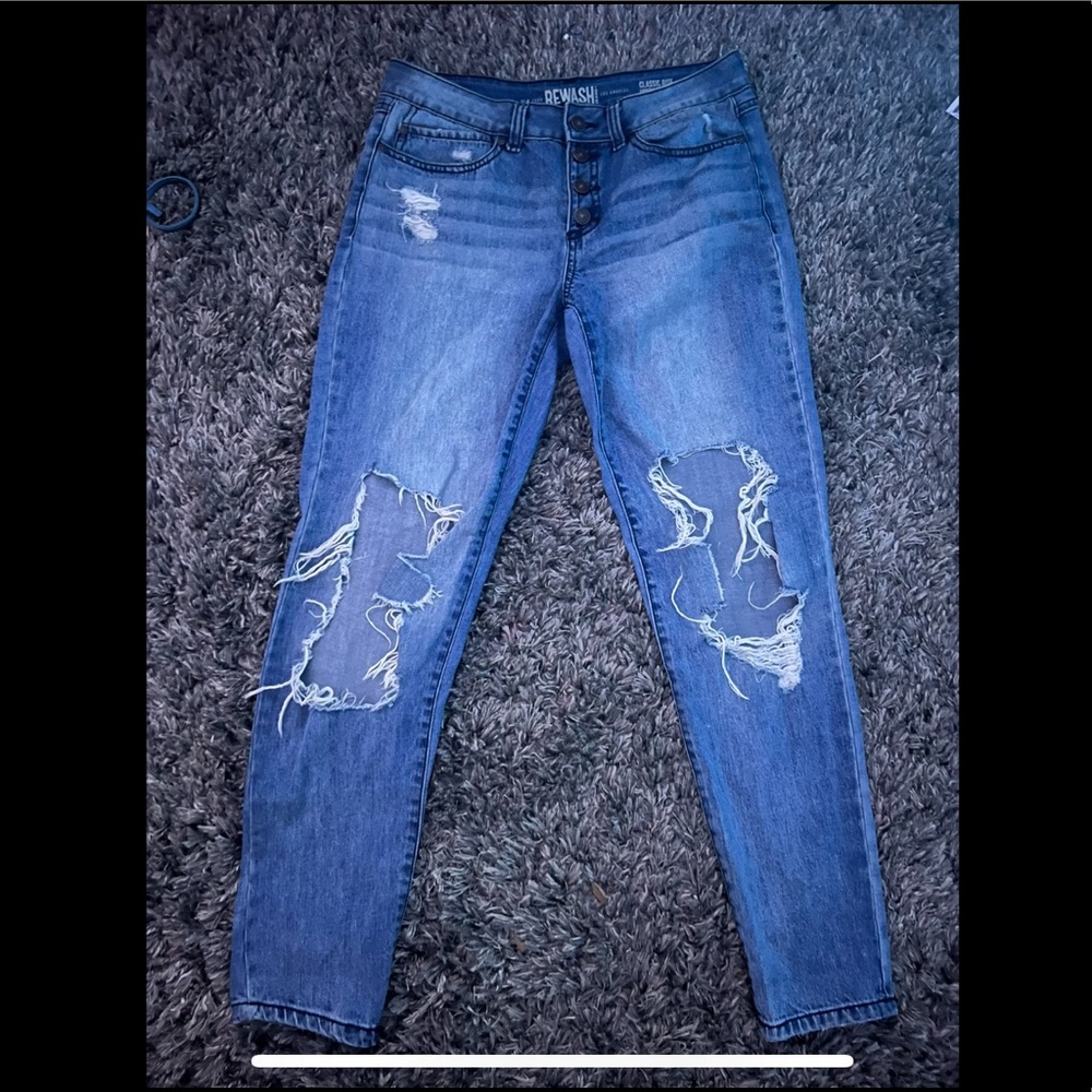 Distressed Jeans